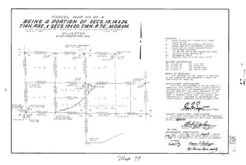 Click to see Parcel Map Book 16, pg. 79 (1983) of Nevada County Recorders Parcel Maps Book 16