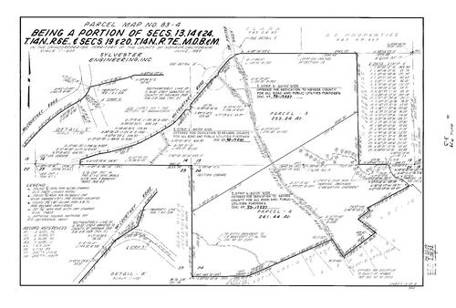 Click to see Parcel Map Book 16, pg. 79 (1983) of Nevada County Recorders Parcel Maps Book 16