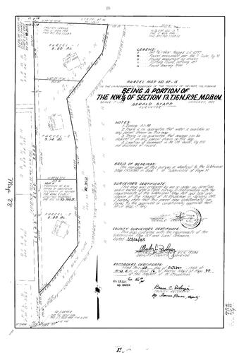 Click to see Parcel Map Book 16, pg. 88 (1983) of Nevada County Recorders Parcel Maps Book 16