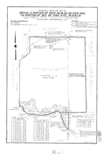 Click to see Parcel Map Book 16, pg. 94 (1983) of Nevada County Recorders Parcel Maps Book 16