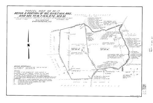 Click to see Parcel Map Book 16, pg. 102 (1984) of Nevada County Recorders Parcel Maps Book 16