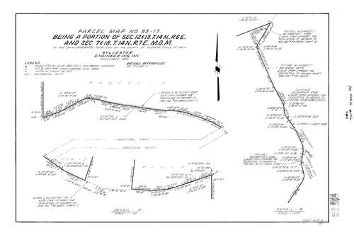 Click to see Parcel Map Book 16, pg. 102 (1984) of Nevada County Recorders Parcel Maps Book 16