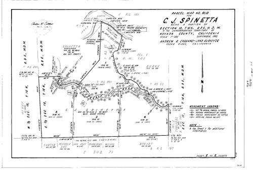 Click to see Parcel Map Book 17, pg. 102 (1987) of Nevada County Recorders Parcel Maps Book 17