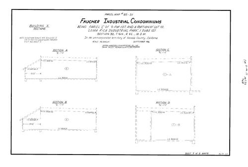 Click to see Parcel Map Book 17, pg. 126 (1987) of Nevada County Recorders Parcel Maps Book 17