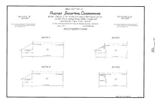 Click to see Parcel Map Book 17, pg. 126 (1987) of Nevada County Recorders Parcel Maps Book 17