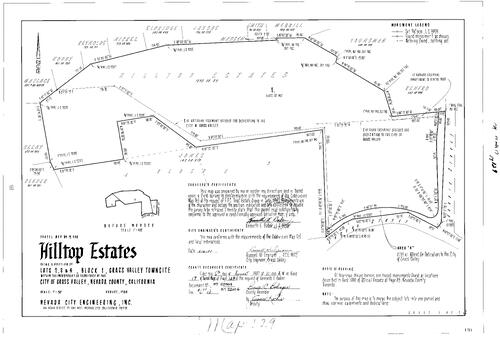 Click to see Parcel Map Book 17, pg. 129 (1987) of Nevada County Recorders Parcel Maps Book 17