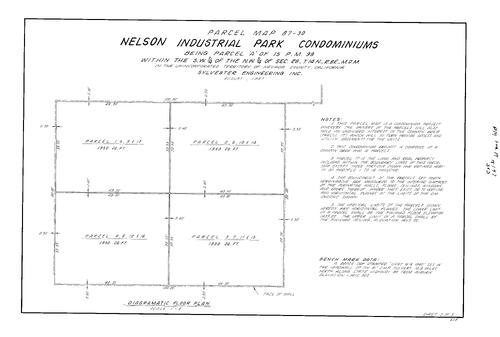 Click to see Parcel Map Book 17, pg. 147 (1987) of Nevada County Recorders Parcel Maps Book 17
