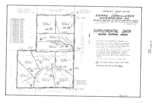Click to see Parcel Map Book 17, pg. 157 (1988) of Nevada County Recorders Parcel Maps Book 17