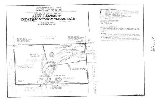 Click to see Parcel Map Book 17, pg. 178 (1988) of Nevada County Recorders Parcel Maps Book 17
