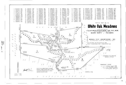 Click to see Parcel Map Book 17, pg. 189 (1988) of Nevada County Recorders Parcel Maps Book 17