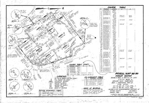Click to see Parcel Map Book 17, pg. 212 (1989) of Nevada County Recorders Parcel Maps Book 17