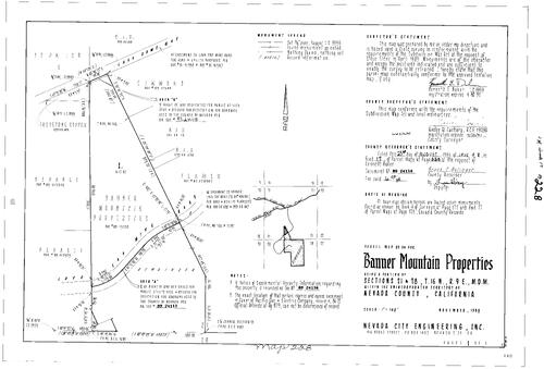 Click to see Parcel Map Book 17, pg. 228 (1989) of Nevada County Recorders Parcel Maps Book 17