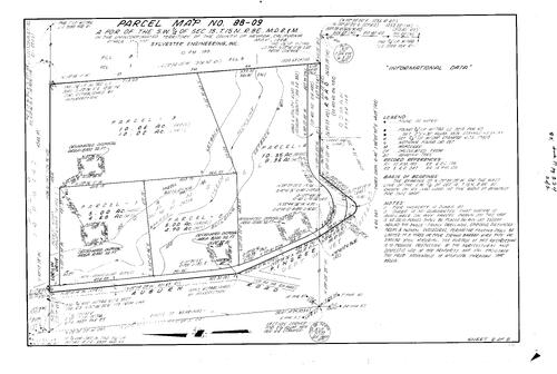 Click to see Parcel Map Book 17, pg. 234 (1989) of Nevada County Recorders Parcel Maps Book 17