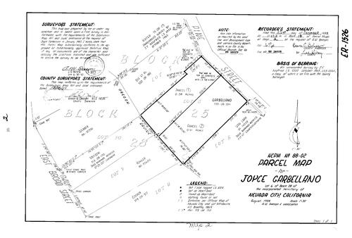 Click to see Parcel Map Book 18, pg. 2 (1989) of Nevada County Recorders Parcel Maps Book 18
