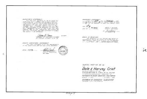 Click to see Parcel Map Book 18, pg. 4 (1989) of Nevada County Recorders Parcel Maps Book 18