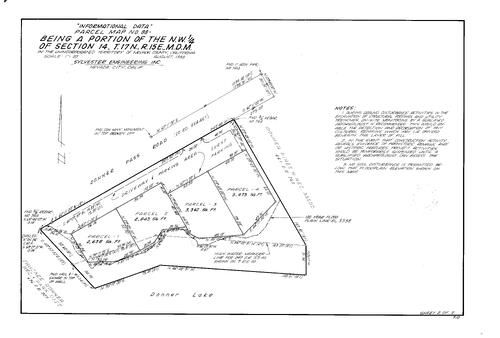 Click to see Parcel Map Book 18, pg. 9 (1990) of Nevada County Recorders Parcel Maps Book 18