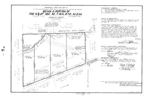 Click to see Parcel Map Book 18, pg. 19 (1990) of Nevada County Recorders Parcel Maps Book 18