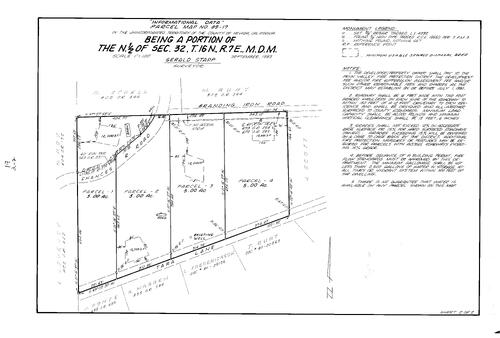 Click to see Parcel Map Book 18, pg. 19 (1990) of Nevada County Recorders Parcel Maps Book 18