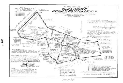 Click to see Parcel Map Book 18, pg. 20 (1990) of Nevada County Recorders Parcel Maps Book 18