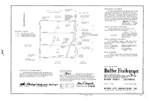 Click to see Parcel Map Book 18, pg. 24 (1990) of Nevada County Recorders Parcel Maps Book 18