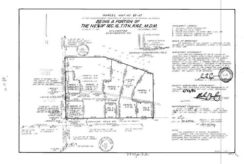 Click to see Parcel Map Book 18, pg. 32 (1990) of Nevada County Recorders Parcel Maps Book 18