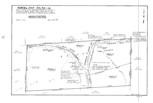 Click to see Parcel Map Book 18, pg. 36 (1990) of Nevada County Recorders Parcel Maps Book 18