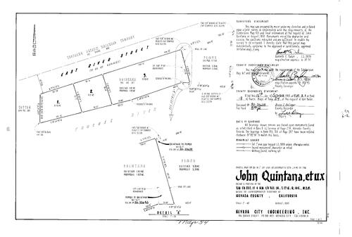 Click to see Parcel Map Book 18, pg. 54 (1990) of Nevada County Recorders Parcel Maps Book 18
