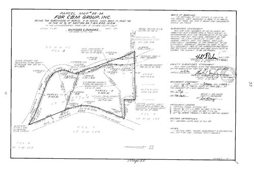 Click to see Parcel Map Book 18, pg. 55 (1990) of Nevada County Recorders Parcel Maps Book 18