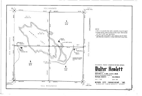 Click to see Parcel Map Book 18, pg. 58 (1990) of Nevada County Recorders Parcel Maps Book 18