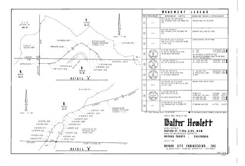 Click to see Parcel Map Book 18, pg. 62 (1990) of Nevada County Recorders Parcel Maps Book 18