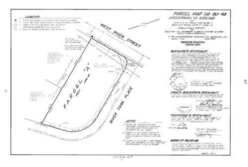 Click to see Parcel Map Book 18, pg. 69 (1990) of Nevada County Recorders Parcel Maps Book 18