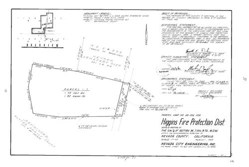 Click to see Parcel Map Book 18, pg. 71 (1990) of Nevada County Recorders Parcel Maps Book 18