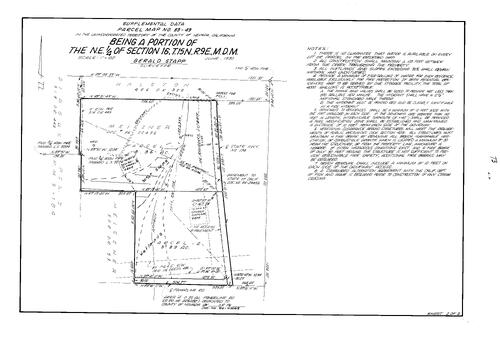Click to see Parcel Map Book 18, pg. 73 (1990) of Nevada County Recorders Parcel Maps Book 18