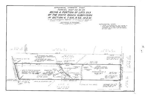 Click to see Parcel Map Book 18, pg. 75 (1990) of Nevada County Recorders Parcel Maps Book 18