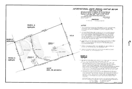 Click to see Parcel Map Book 18, pg. 85 (1991) of Nevada County Recorders Parcel Maps Book 18