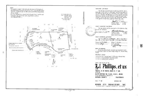 Click to see Parcel Map Book 18, pg. 90 (1991) of Nevada County Recorders Parcel Maps Book 18