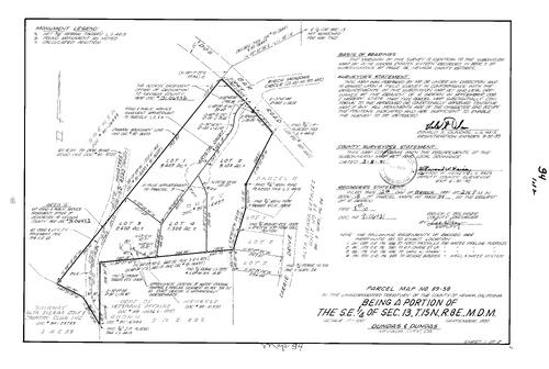 Click to see Parcel Map Book 18, pg. 94 (1991) of Nevada County Recorders Parcel Maps Book 18