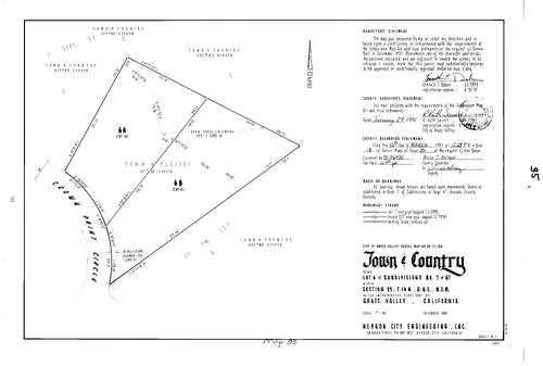 Click to see Parcel Map Book 18, pg. 95 (1991) of Nevada County Recorders Parcel Maps Book 18
