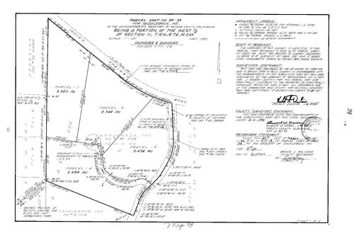 Click to see Parcel Map Book 18, pg. 98 (1991) of Nevada County Recorders Parcel Maps Book 18