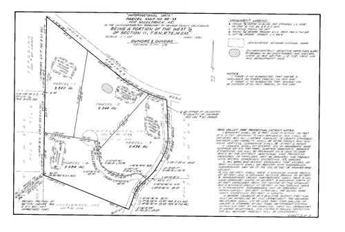 Click to see Parcel Map Book 18, pg. 98 (1991) of Nevada County Recorders Parcel Maps Book 18