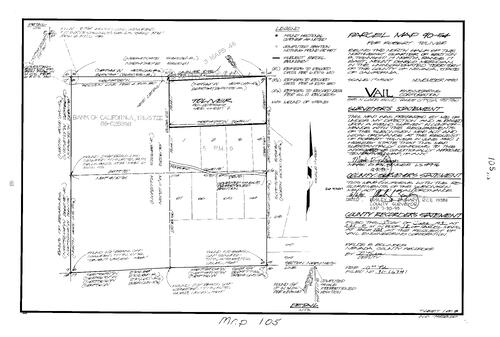 Click to see Parcel Map Book 18, pg. 105 (1991) of Nevada County Recorders Parcel Maps Book 18