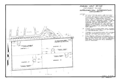 Click to see Parcel Map Book 18, pg. 105 (1991) of Nevada County Recorders Parcel Maps Book 18