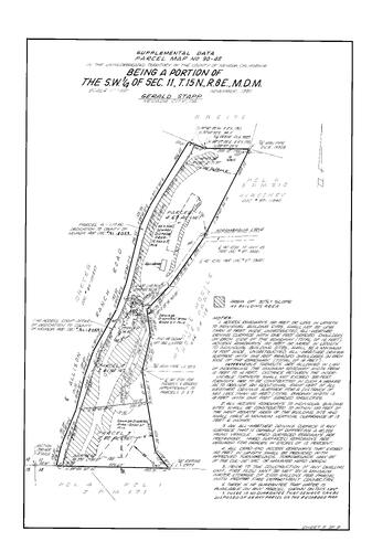 Click to see Parcel Map Book 18, pg. 107 (1991) of Nevada County Recorders Parcel Maps Book 18