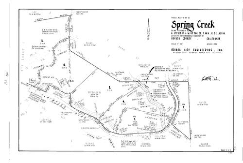 Click to see Parcel Map Book 18, pg. 122 (1991) of Nevada County Recorders Parcel Maps Book 18
