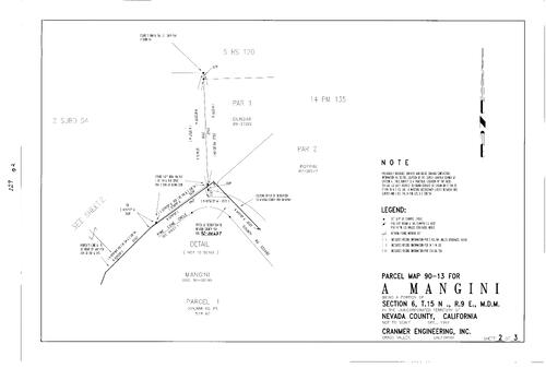 Click to see Parcel Map Book 18, pg. 129 (1992) of Nevada County Recorders Parcel Maps Book 18