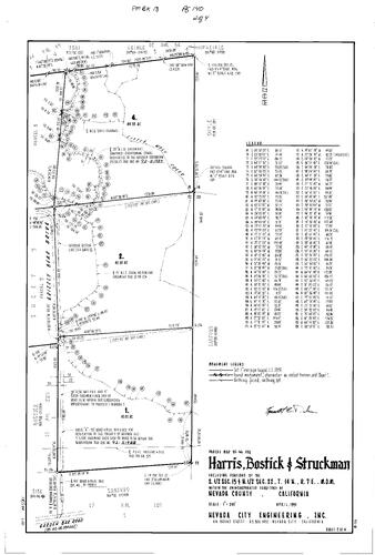 Click to see Parcel Map Book 18, pg. 140 (1992) of Nevada County Recorders Parcel Maps Book 18
