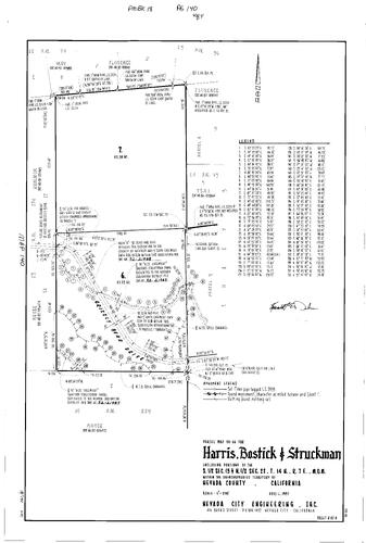 Click to see Parcel Map Book 18, pg. 140 (1992) of Nevada County Recorders Parcel Maps Book 18