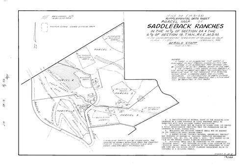 Click to see Parcel Map Book 18, pg. 152 (1992) of Nevada County Recorders Parcel Maps Book 18