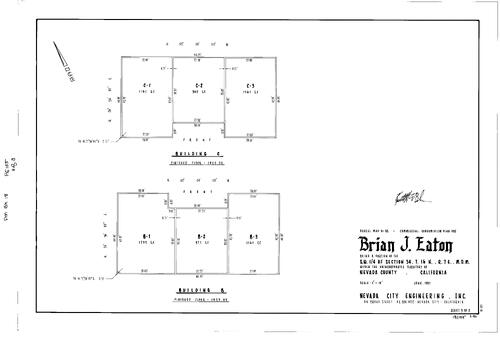 Click to see Parcel Map Book 18, pg. 155 (1992) of Nevada County Recorders Parcel Maps Book 18