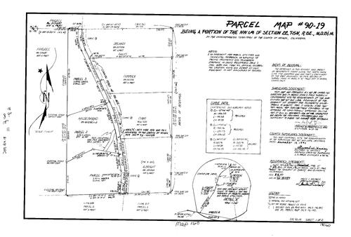 Click to see Parcel Map Book 18, pg. 160 (1992) of Nevada County Recorders Parcel Maps Book 18